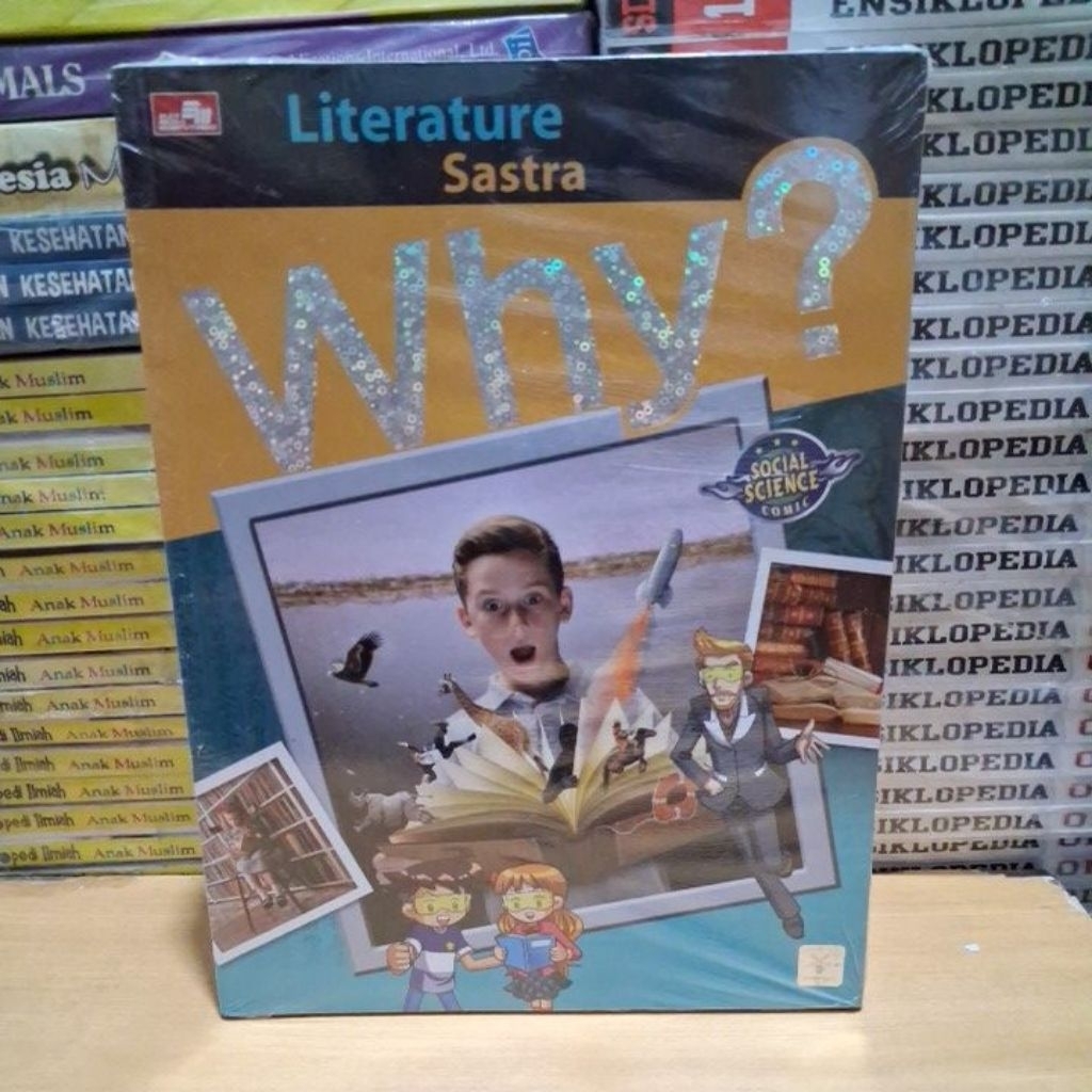 หนังสือต้นฉบับ SCIENCE BASIC KNOWLEDGE COMIC ทําไม? คุณสมบัติของวรรณกรรม