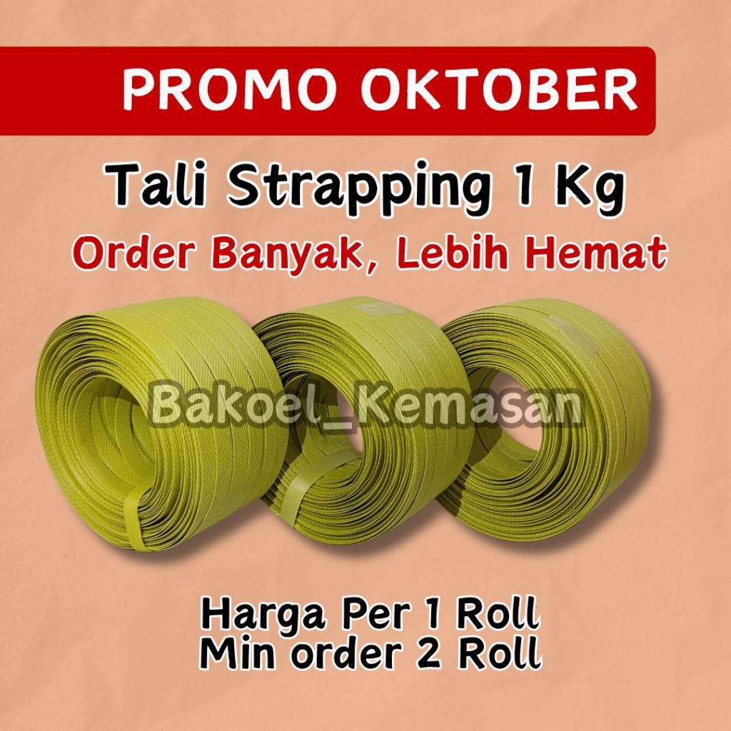 OCTOBER EXTRA 1 Kilo STRAPPING Band 15 mm