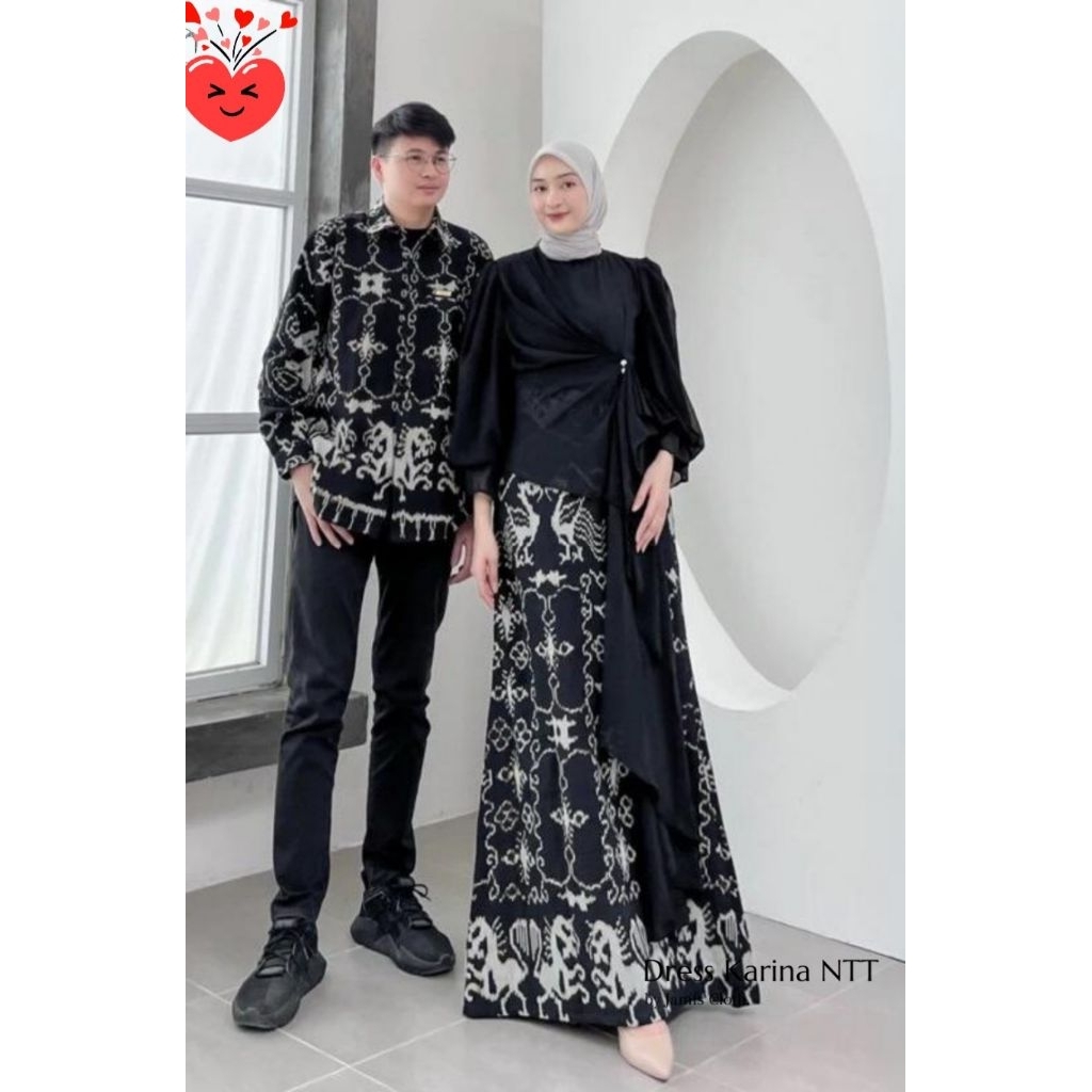 KARINA NTT SUMBA DRESS, VIRAL GAMIS WEDDING DRESS