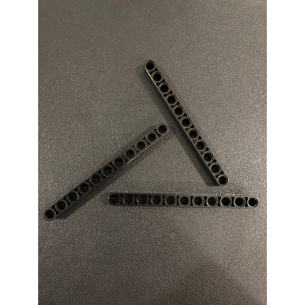 Lego Parts - 32525 - สีดํา Technic Liftarm Thick 1 x 11