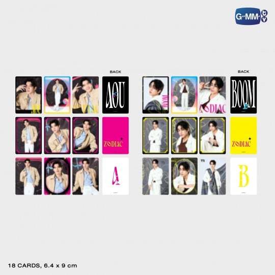 การ์ดสะสม ZODIAC AOOOM GMMTV