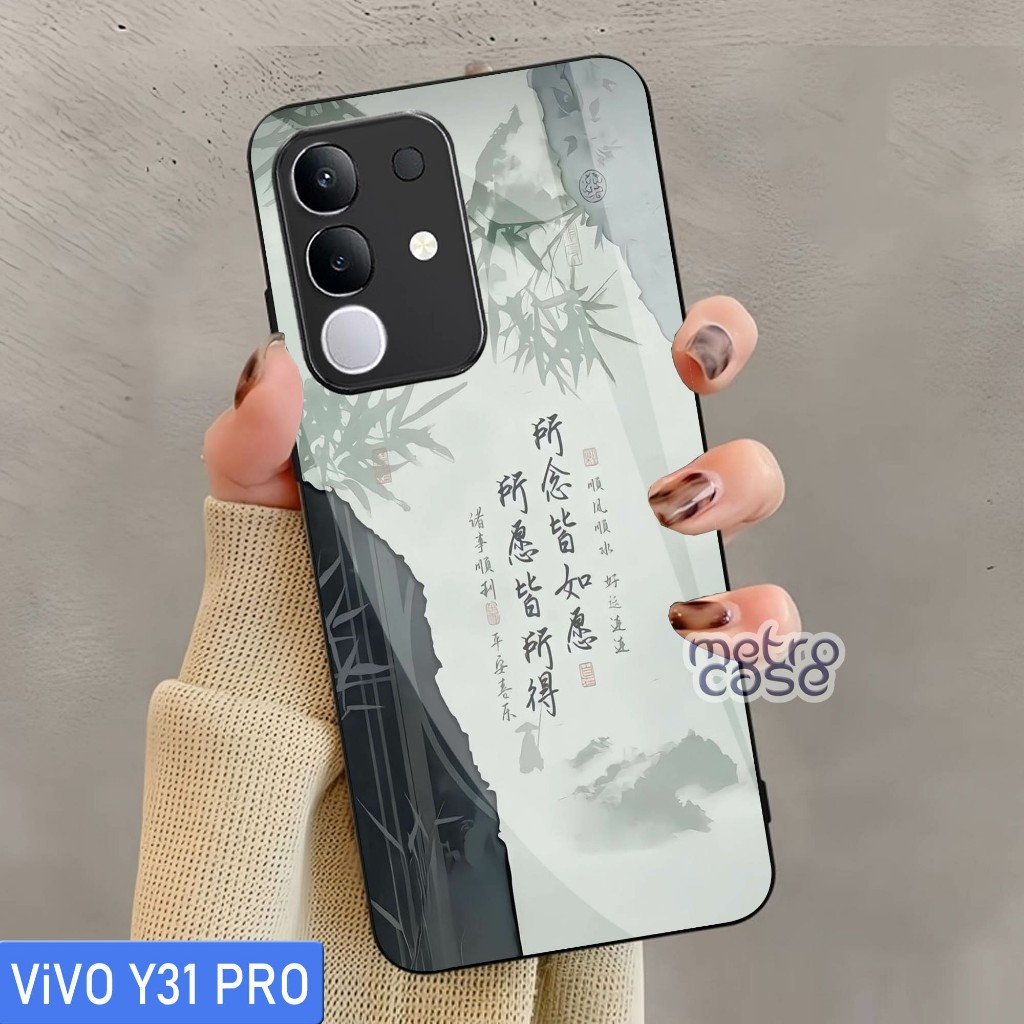 Softcase Glass Shiny Glass VIVO Y31 PRO - Y31 PRO - VIVO - Y31 PRO LATEST 2025 - CASE VIVO - G82