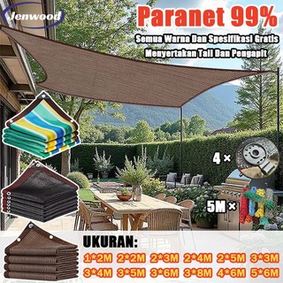 Paranet 99% Anti-UV Jaring /Jaring Rumah Kaca / Garden Sunshade Net / Kain tahan air transparan / Net Nylon Anti Panas Tahan Lama Berventilasi Enkripsi