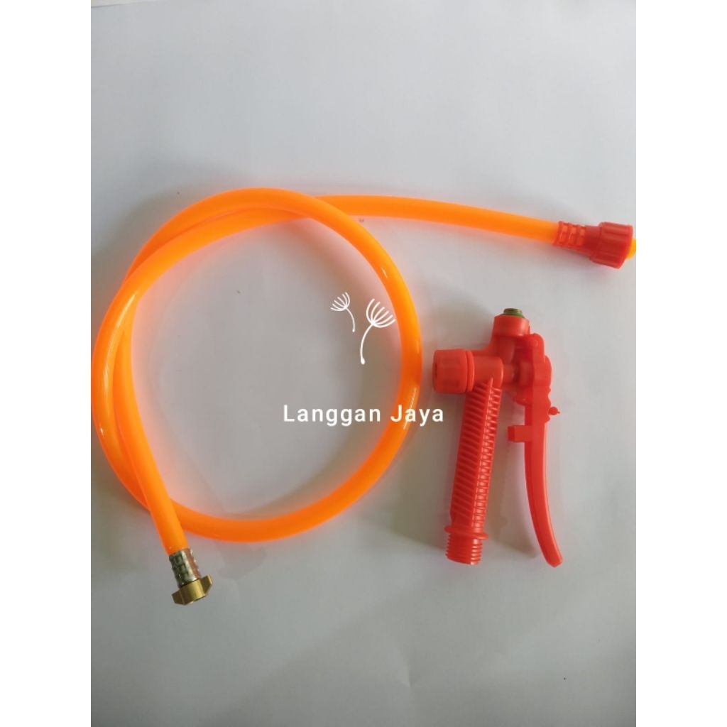 MERAH ORIGINAL นําเข้า SWAN Red Faucet + Hose Package