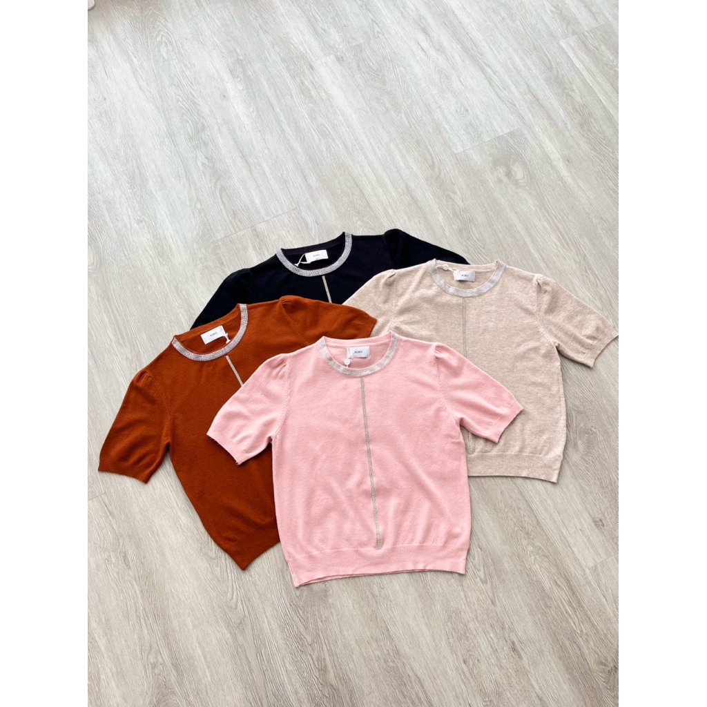 DAZZLING KNIT TOP***