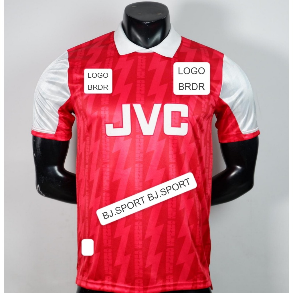 ARSENAL HOME RETRO JERSEY 1995 1996