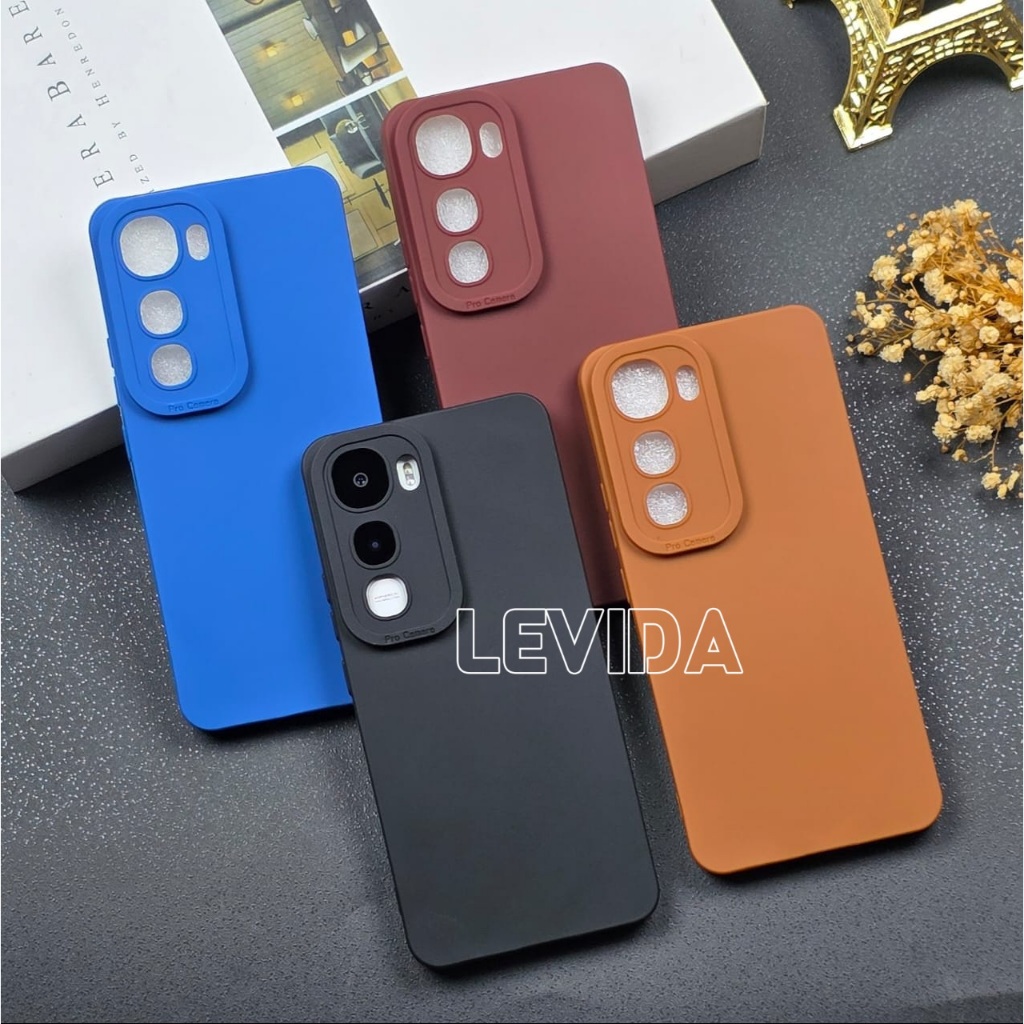 Iqoo Z10 Lite case Pro Camera Macaron Color Case Iqoo Z10 Lite