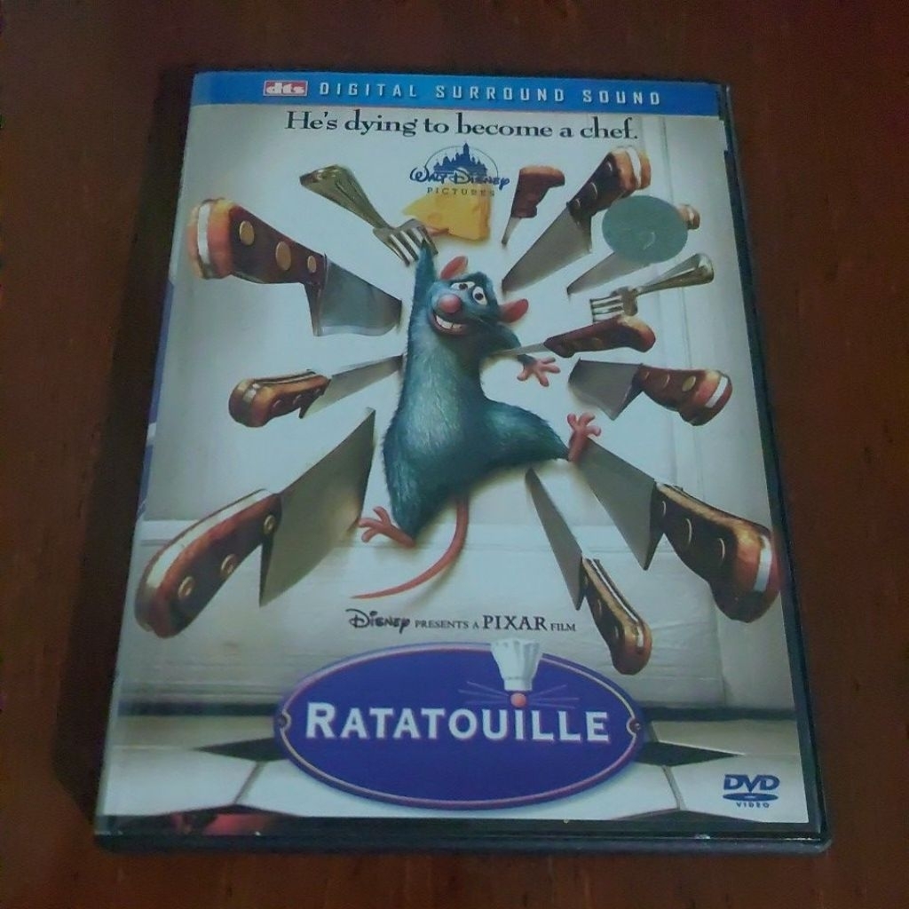 ( DVD ORIGINAL ) " RAATATUILLE " WALT DISNEY PICTURES - PIXAR FILM