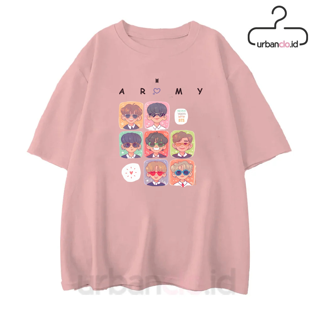 Urbanclo - เสื้อยืด BTS4 BTS เสื้อยืด Oversize BTS เสื้อยืด Jungkook เสื้อยืด BTS เสื้อยืด Oversize 