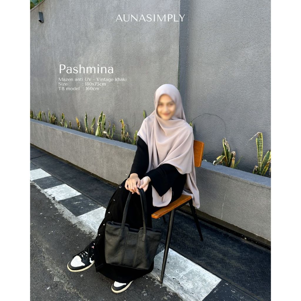 - Pashmina syari mazen - หวาย - อาหรับความงามโดย auna simply -
