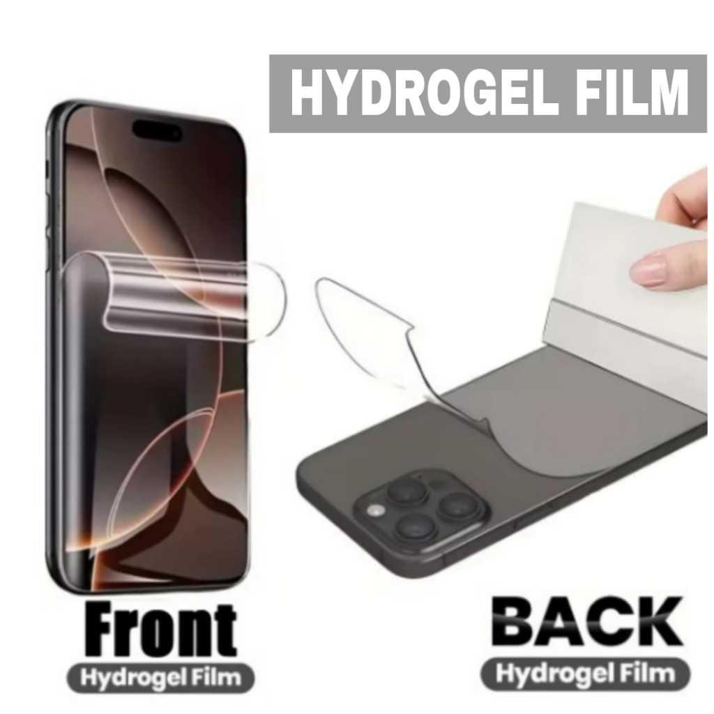 ไฮโดรเจล Samsung A50 A51 A52 A52s A53 A54 A55 A56 A57 5G / ป้องกันรอยขีดข่วน Samsung A50 A51 A52 A53