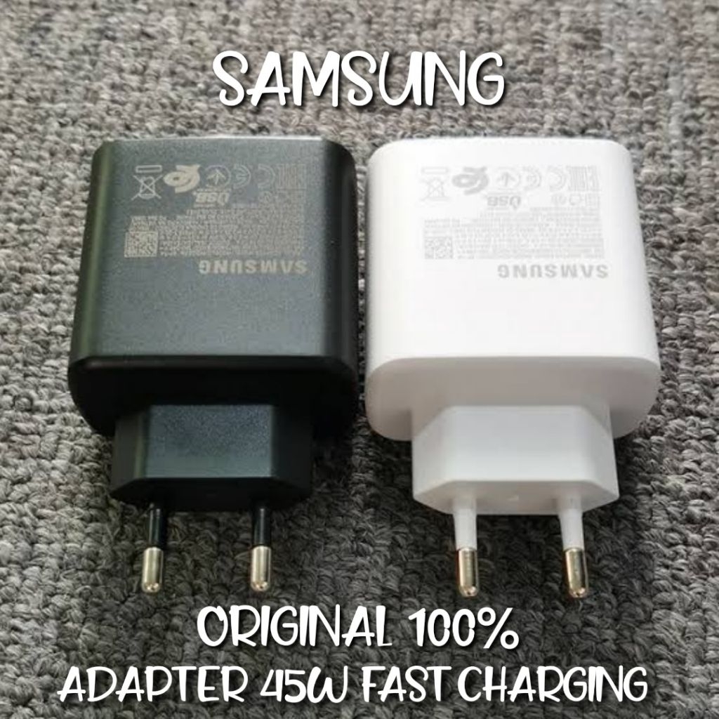 อะแดปเตอร์ชาร์จ 45W โดย Samsung Galaxy S25 Ultra Fast Charging ของแท้ 100%