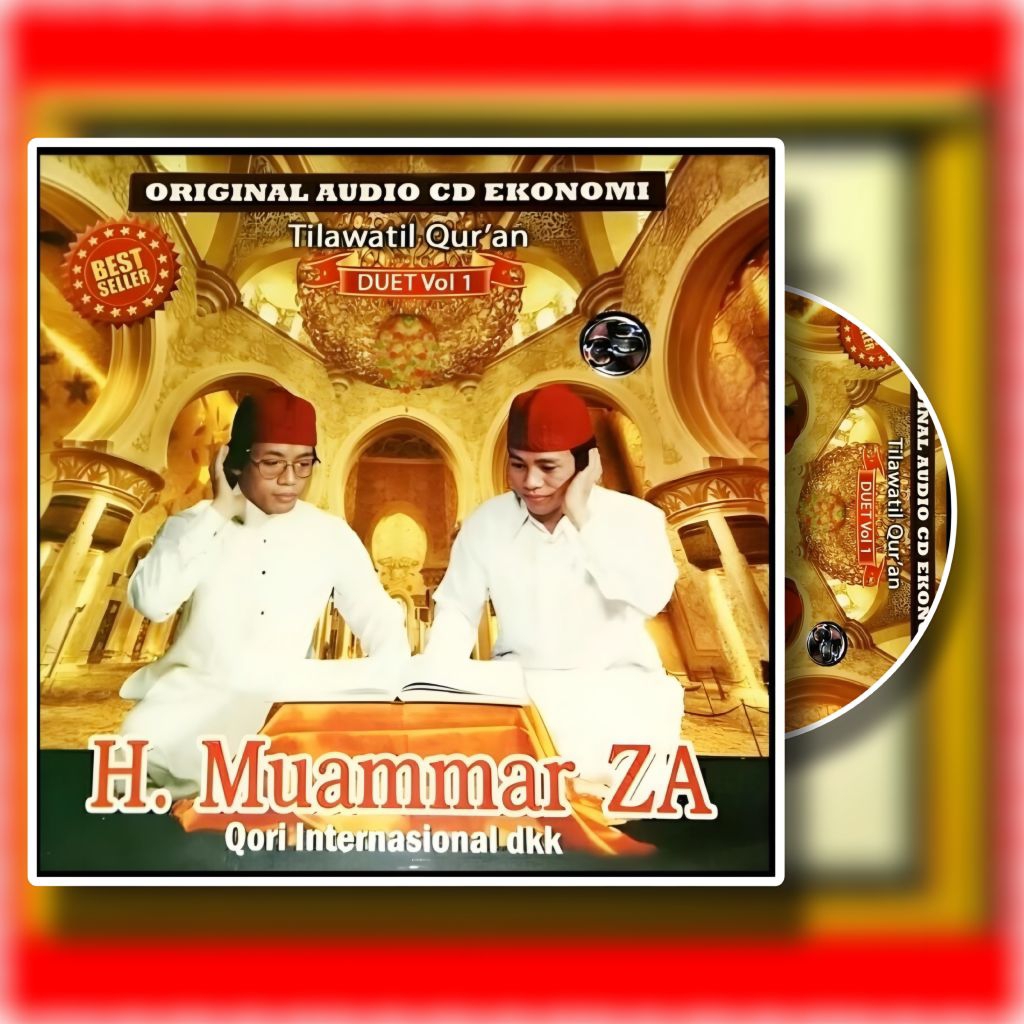 MP3 CASSETTE OF RELIGIOUS SONGS OF THE QURAN H. MUAMMAR ZA QORI INTERNATIONAL - MP3 SOULAWAT CD CASS