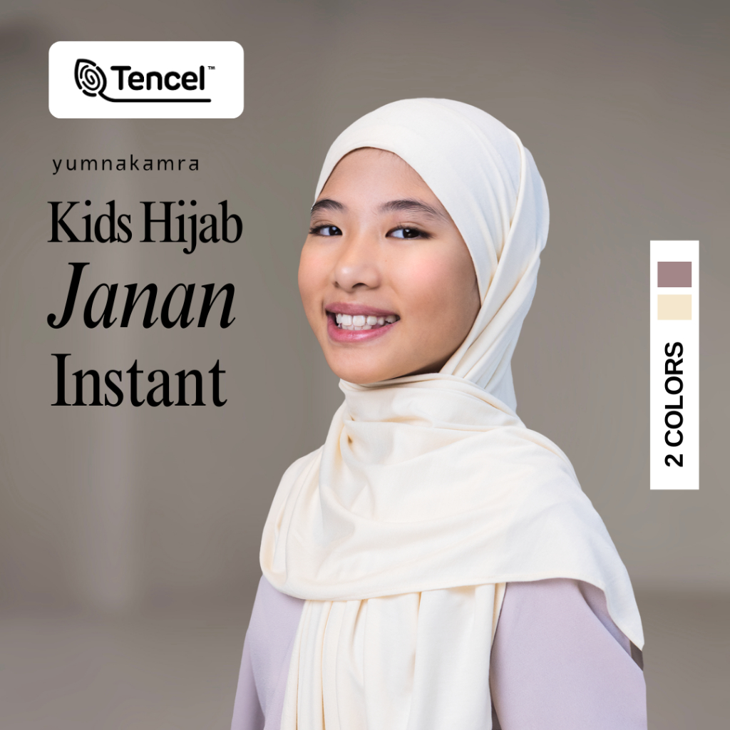 Jan Instant Hijab Rubber Children TENCELTM Modal Spandex