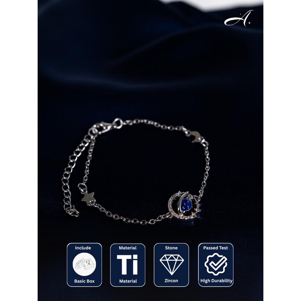Asriel- Signature สร้อยข้อมือไทเทเนียมผู้หญิง (Universe Planet)
