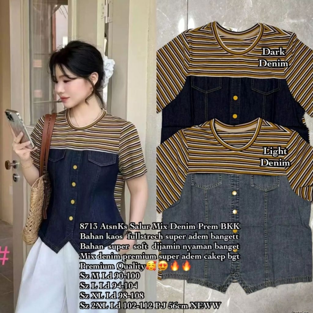 8713 / 8712 ATSAN KS SALUR MIX DENIM BKK
