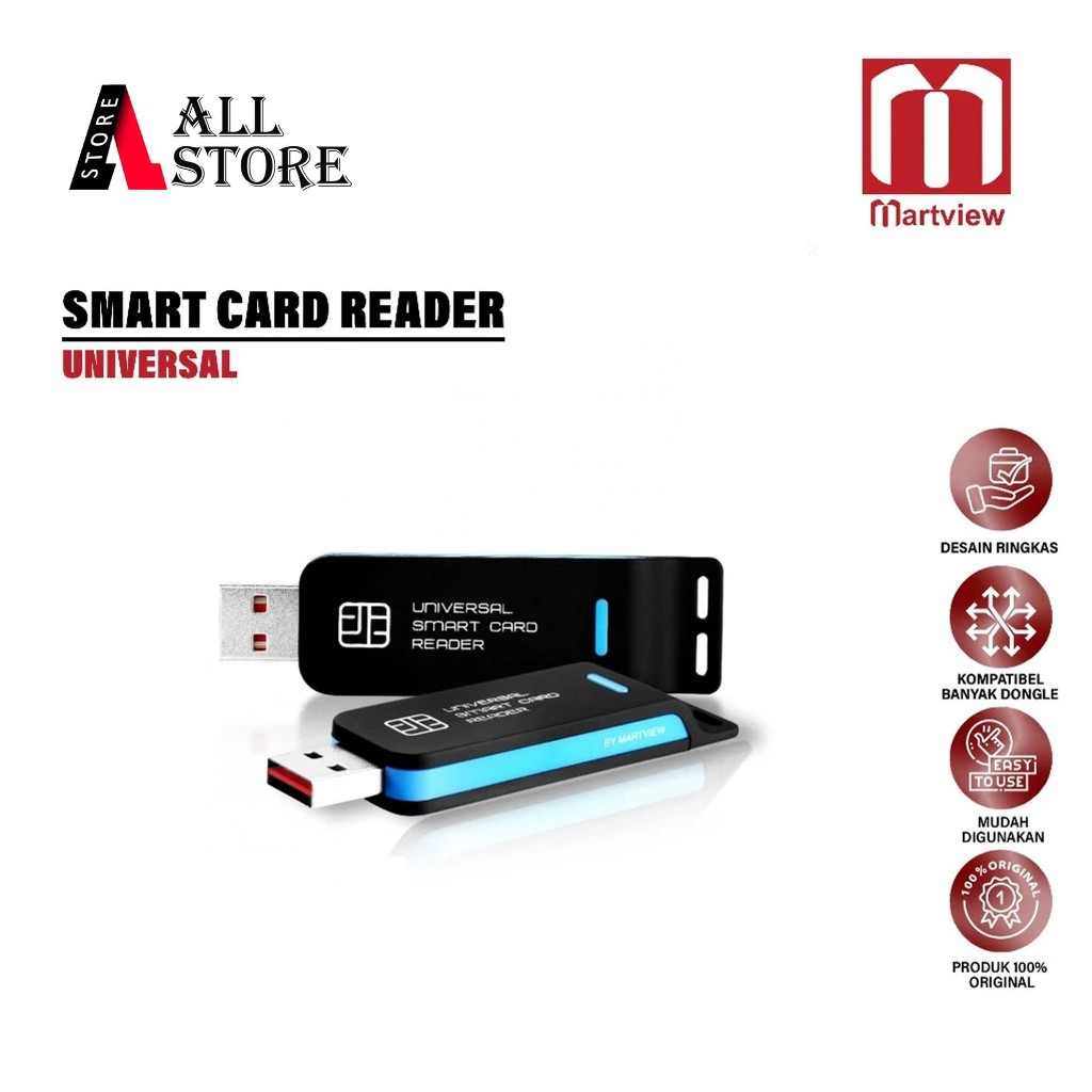 MARTVEW UNIVERSAL SMART CARD READER สําหรับ UFI Dongle / EMMC / SFT / CM2 / EFT Pro / NCK / NCK PRO 