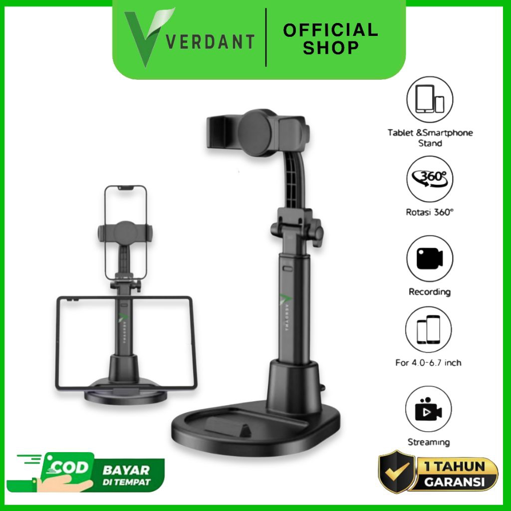 LIVE BROADCAST HOLDER VH-108 MULTIFUNCTIONAL TABLET/HP TABLE โดย VERDANT