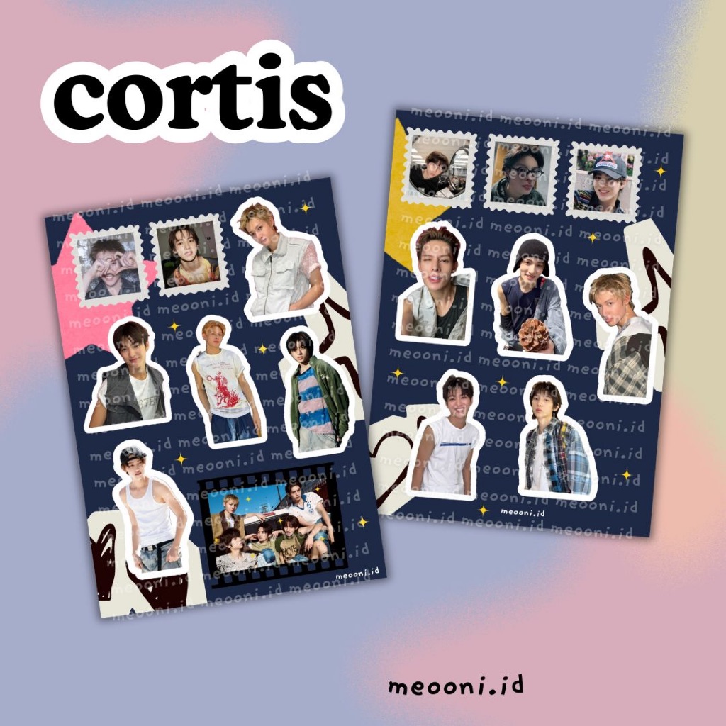 CORTIS STICKER กันน้ํา