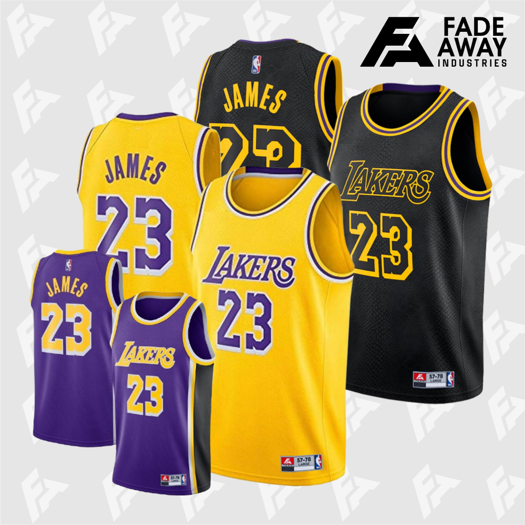 JAMES 23 LAKERS BASKETBALL JERSEY
