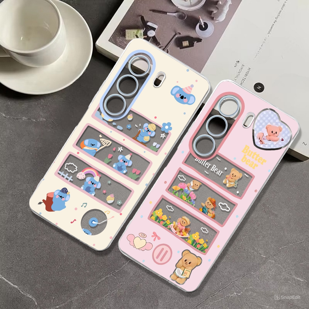Tecno Camon 40 4G Softcase ล่าสุด 2025 Clear Case Camon 40 PRO Clear Casing HP Protector CTC-019