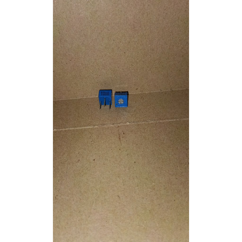 7946 trimpot vr singleturn ขนาดเล็กสีน้ําเงิน 3362 p501 500r 500ohm 500 ohm