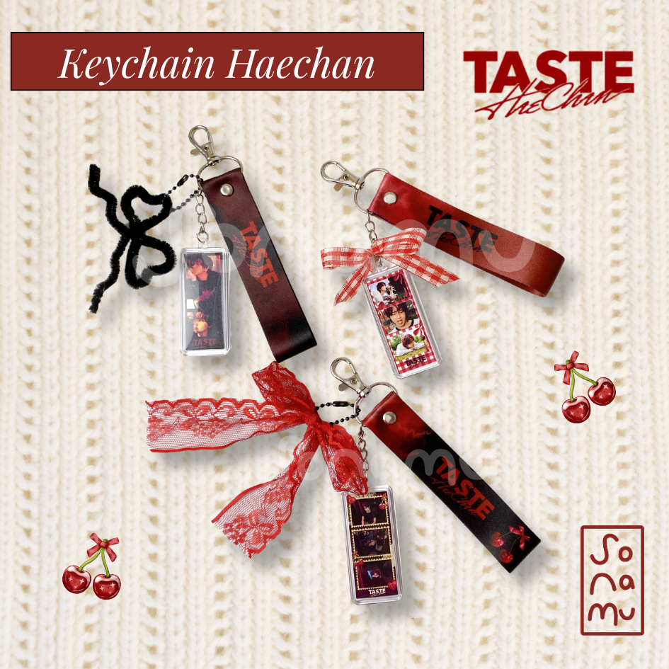 GANTUNGAN Haechan Taste Lanyard พวงกุญแจ / พวงกุญแจ Haechan Taste / พวงกุญแจเชือกเส้นเล็ก Haechan Ta