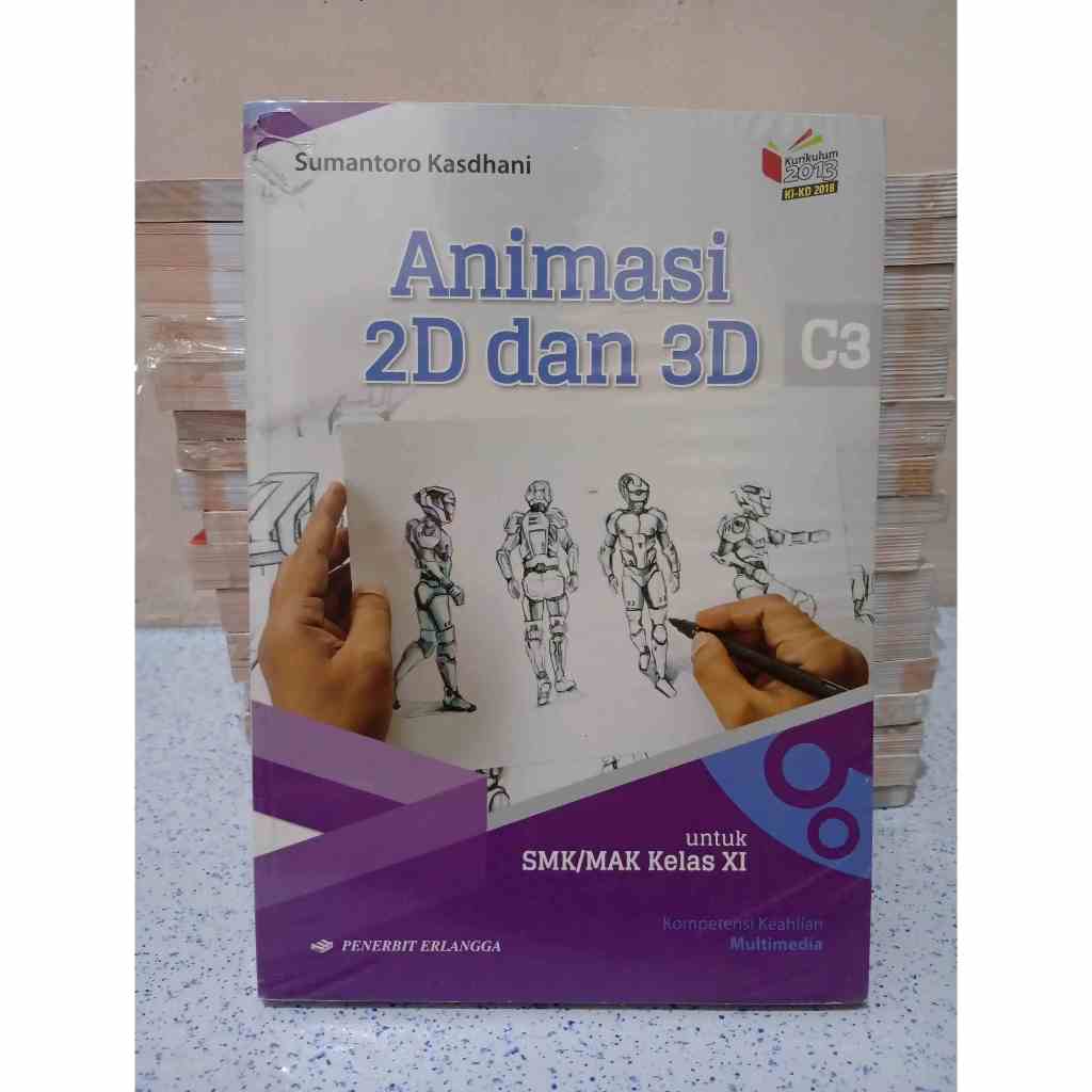 2D และ 3D ANIMATION BOOK C3 สําหรับ VOCATIONAL SCHOOL/MAK เกรด 11/XI