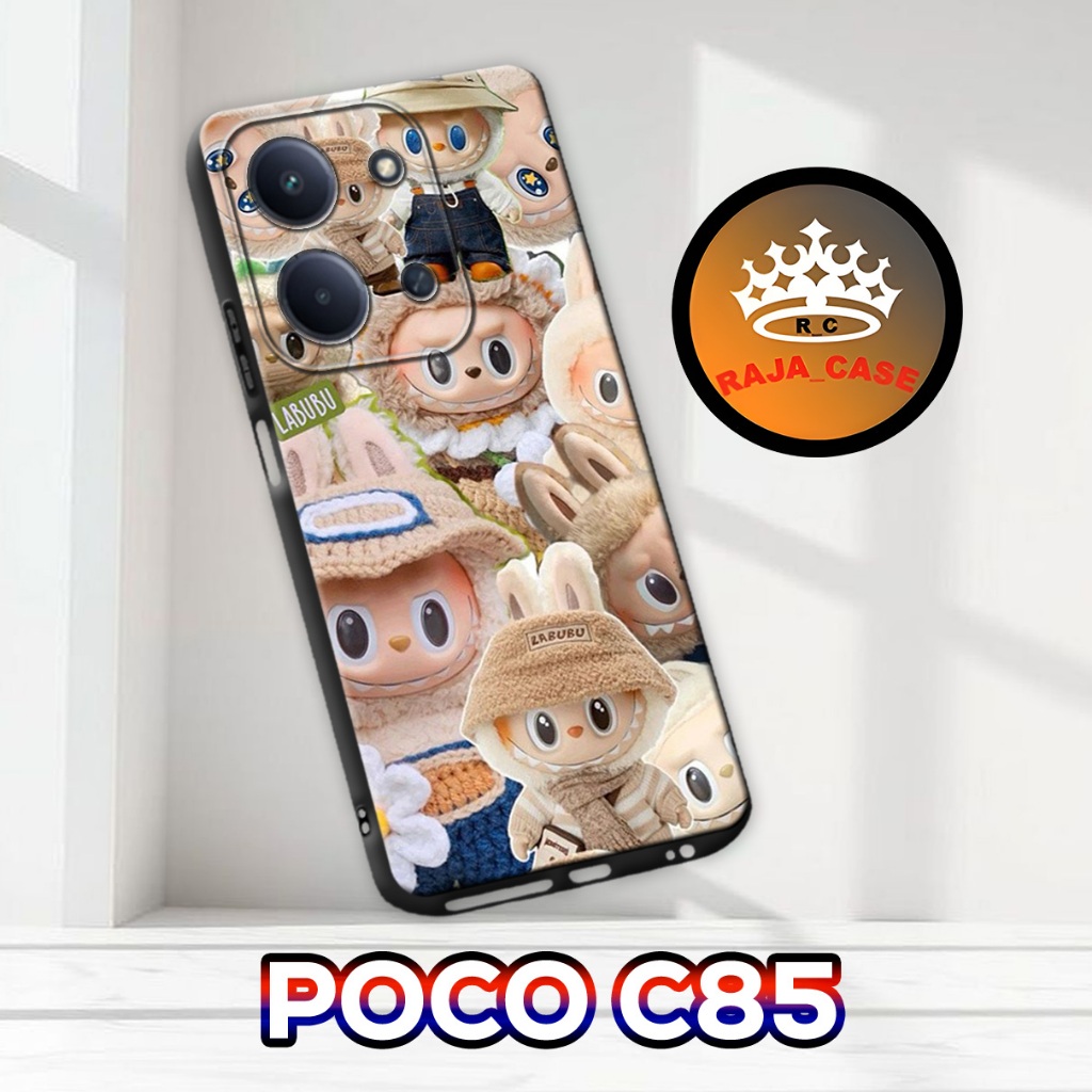 Rc1/ POCO C85 softcase - Cute Motif - เคส POCO C85 - POCO C85 Casing - POCO C85 silicone cool case