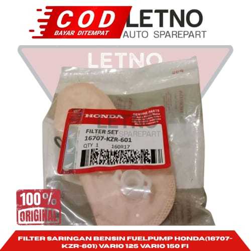 กรองปั้มน้ํามันฮอนด้า (16707-KZR-601) Vario 125 Vario 150 Fi คุณภาพฮอนด้าเดิม