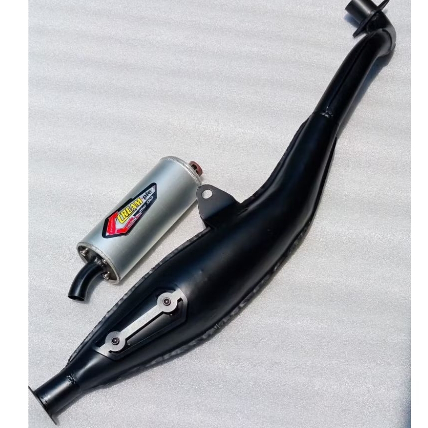 ไอเสียเต็มครีมpei Fizr Force1 Y100 Mate111 Yamaha Alfa F1zr F1 มาตรฐาน Racing ไอเสีย