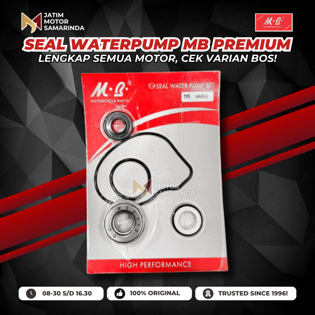 MB อะไหล่พรีเมี่ยมซีล Waterpump ปั๊มน้ําสําหรับ Jupiter MX 1S7 NMax 2DP ใหม่ B6H Vario KVB Vario 160