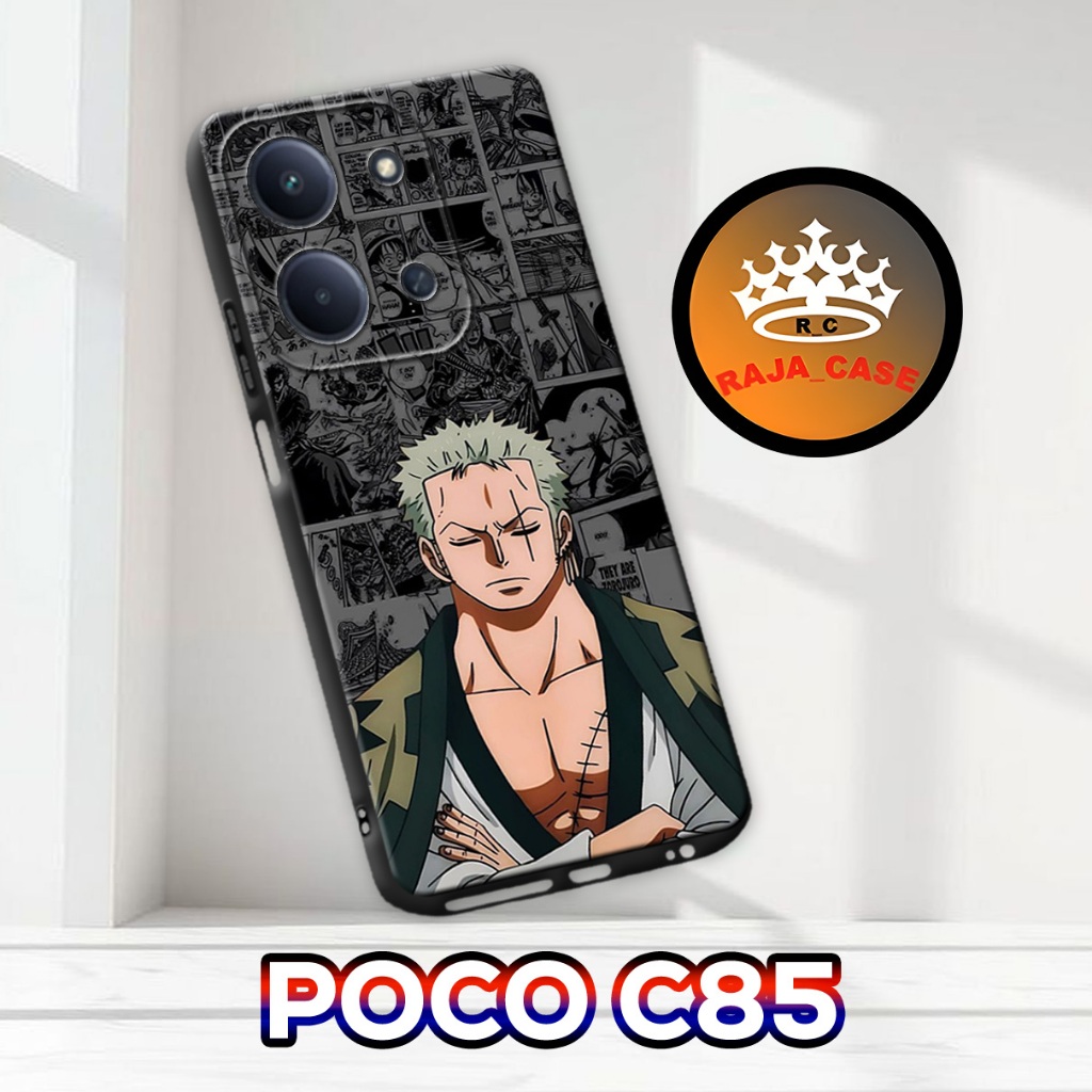 Rc46/ POCO C85 softcase - Anime Motif - เคส POCO C85 - POCO C85 Casing - POCO C85 silicone cool case