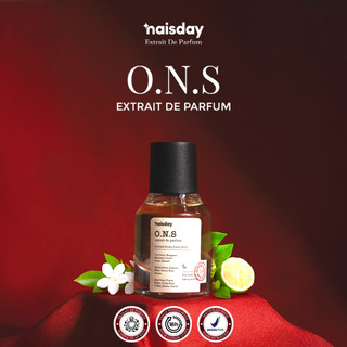 [BEST SELLER] NAISDAY O.N.S Parfum Tahan Lama – Extrait de Parfum Fresh Citrus Almond Cocok Untuk Pria Wanita 30ml