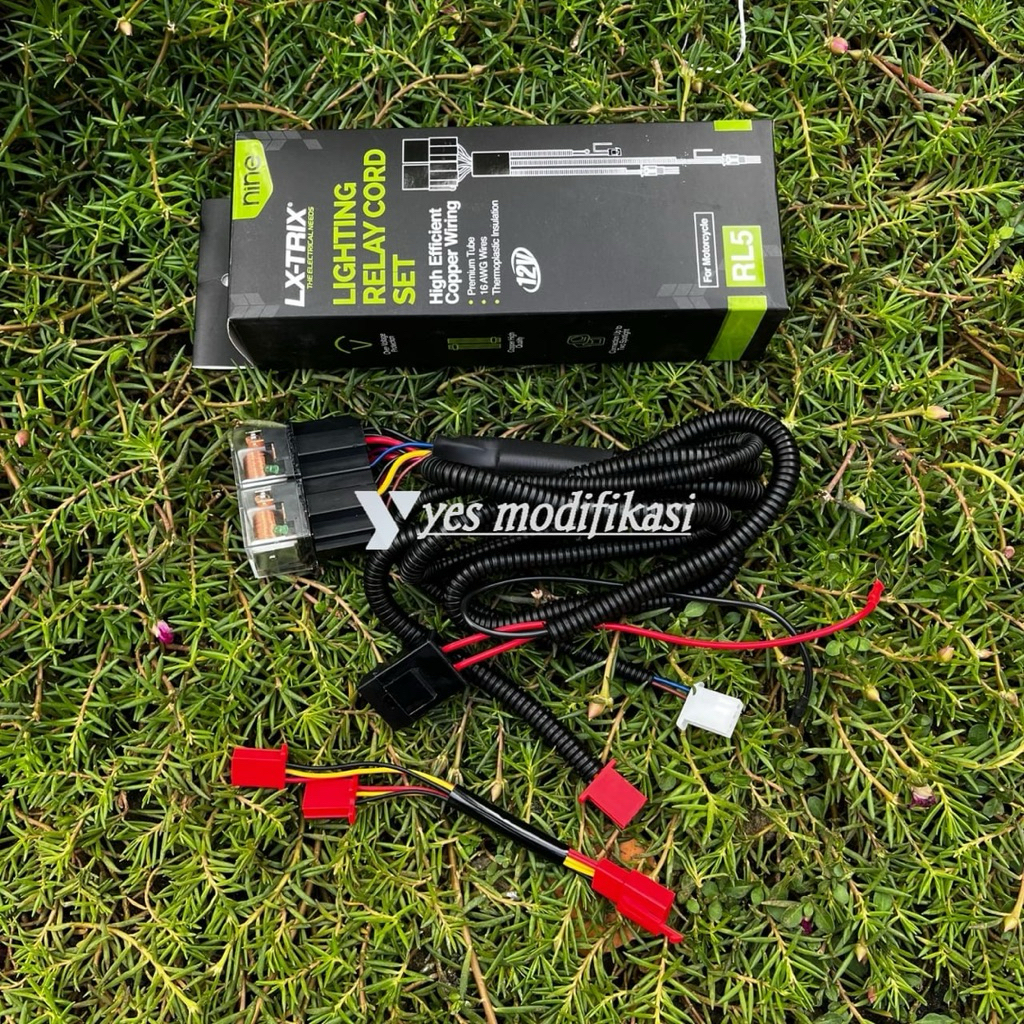 ชุดรีเลย์ NINE LX-TRIX สําหรับมอเตอร์ไซค์ 1.1M RL5 และรถ RL3 2.2M - NINE AUTOSERIES