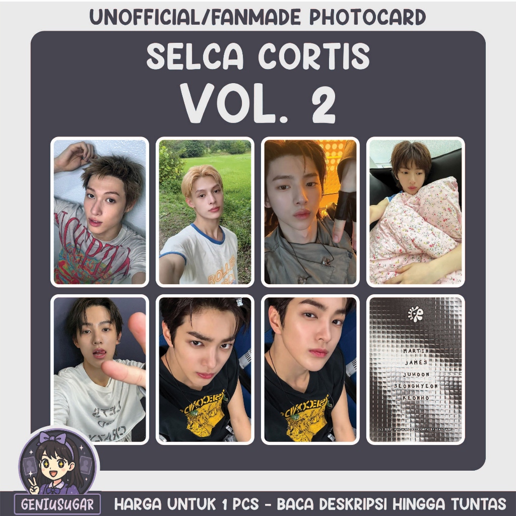 [CORTIS] SELCA PHOTOCARD VOL. 2 - โดย GENIUSGAR