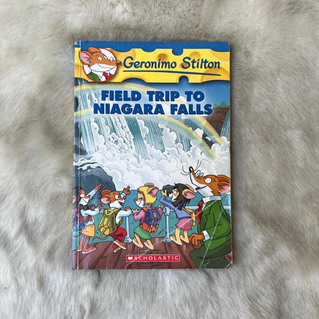 Geronimo Stilton Field Trip To Niagara Falls Book