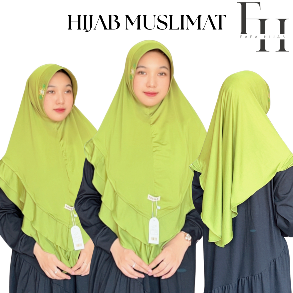 NU Muslimah Hijab Instant Khimar Hijab