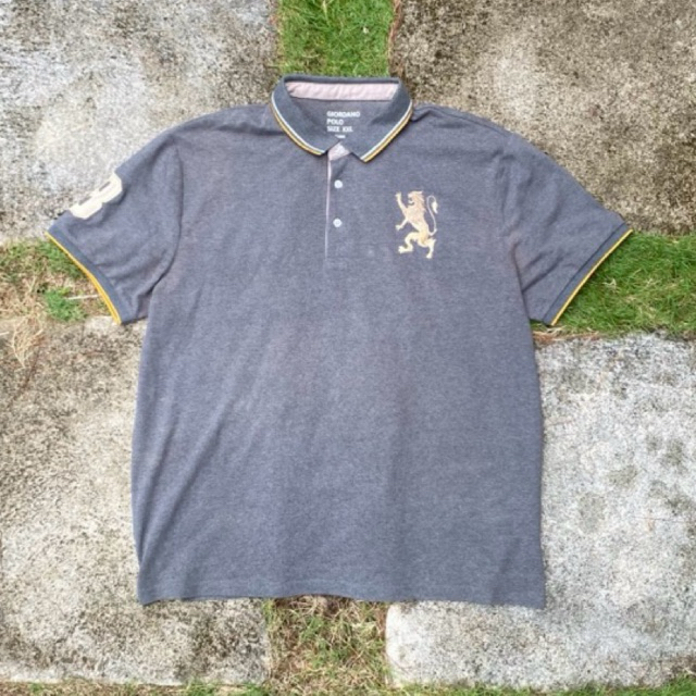 เสื้อโปโล Giordano Grey