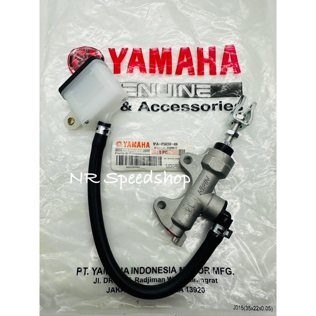 แม่ปั๊มเบรคหลังสําหรับ Vixion ใหม่, Vixion เก่า, R15 V2, R15 V3, Xabre แม่ปั๊มเบรคหลัง Assy Vixion 1PA