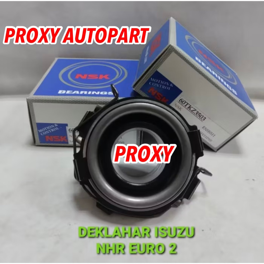 Original NSK NHR55 EURO 2 60TKZ3503 แบริ่งคลัตช์ Lava Drag Deck - PROXY AUTOPART