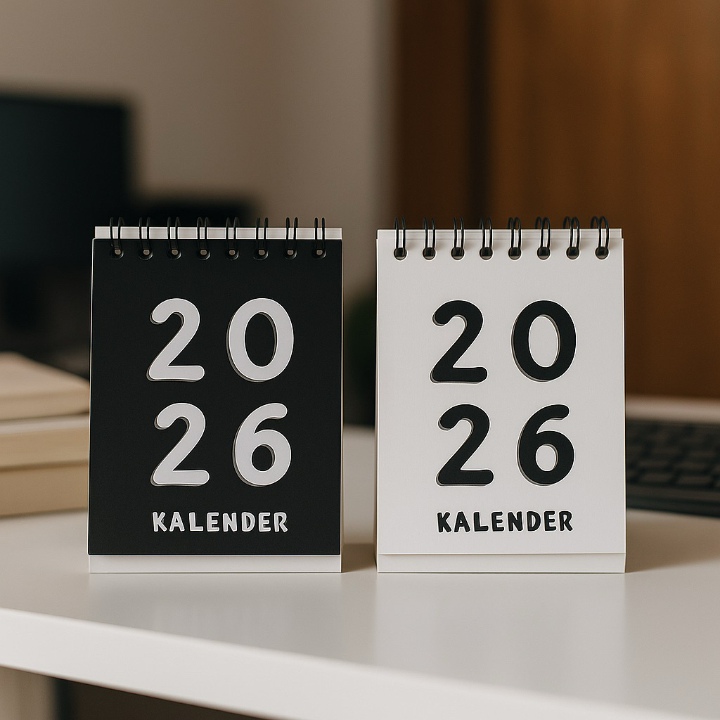 2025 DESK CALENDAR / 2025 MINI DESK CALENDAR / SITTING DESK CALENDAR