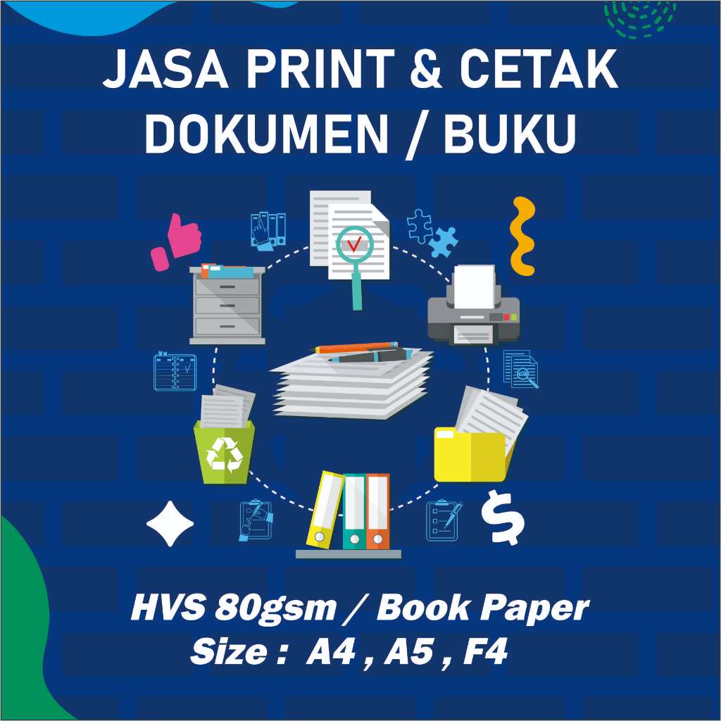DOCUMENT PRINTING & PRINTING SERVICES / หนังสือ