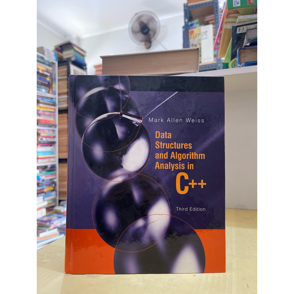 การก่อสร้างและ ALGORITHM ANALYSIS ในหนังสือข้อมูล CPLUS PLUS โดย MARK ALLEN WEIS