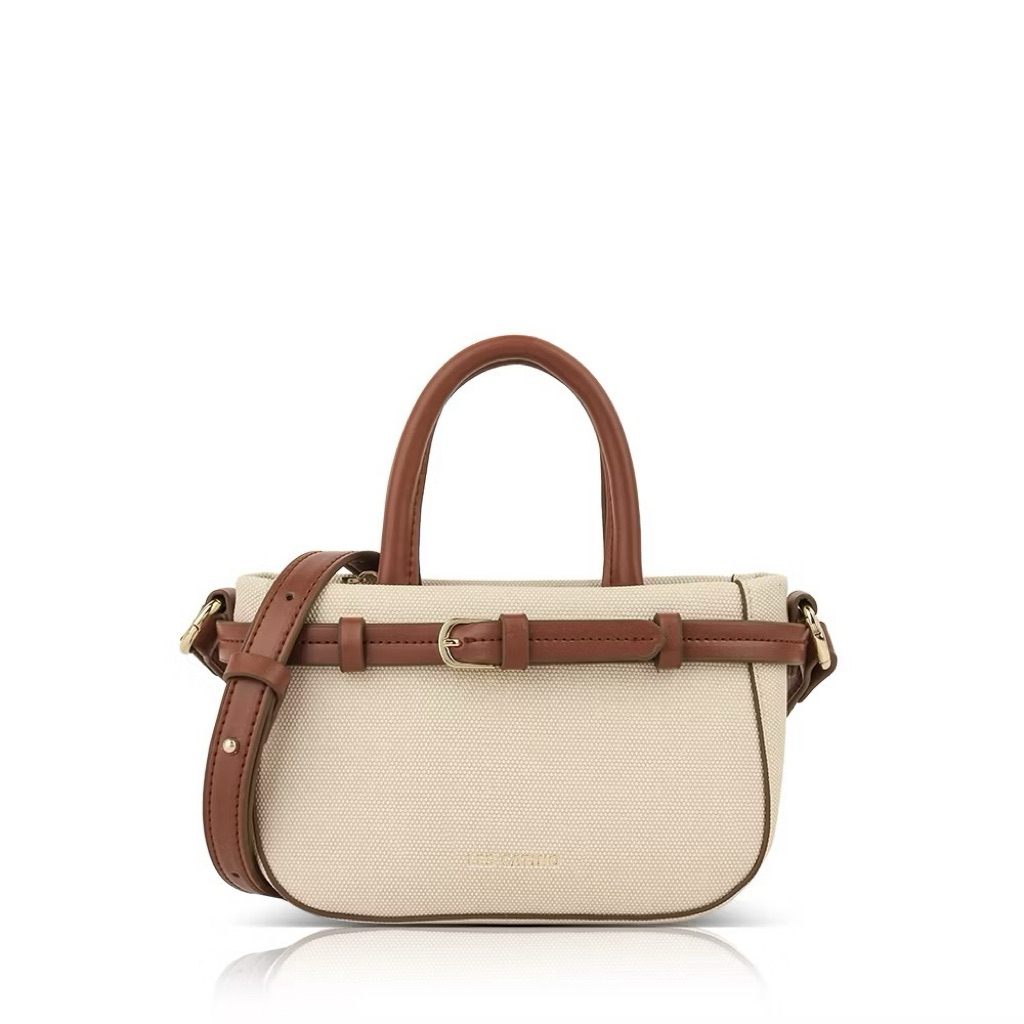 กระเป๋าผู้หญิง Les Catino Dwi Pique Satchel ดั้งเดิม