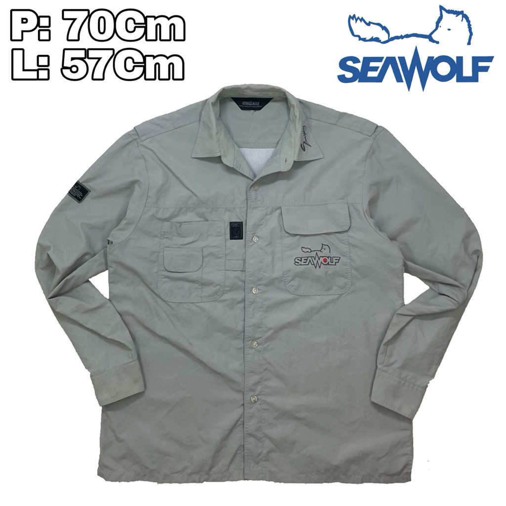 KEMEJA B88 PDL เดินป่ากลางแจ้งอุปกรณ์ตกปลา SeaWolf อย่างเป็นทางการเสื้อคอ Anglers ตกปลา Mountain Cli