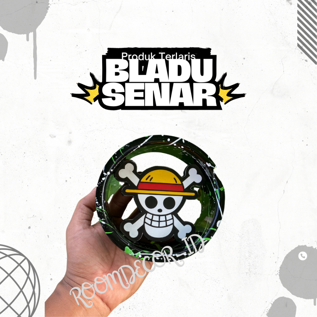 Bladu Racing Character One Piece Flag