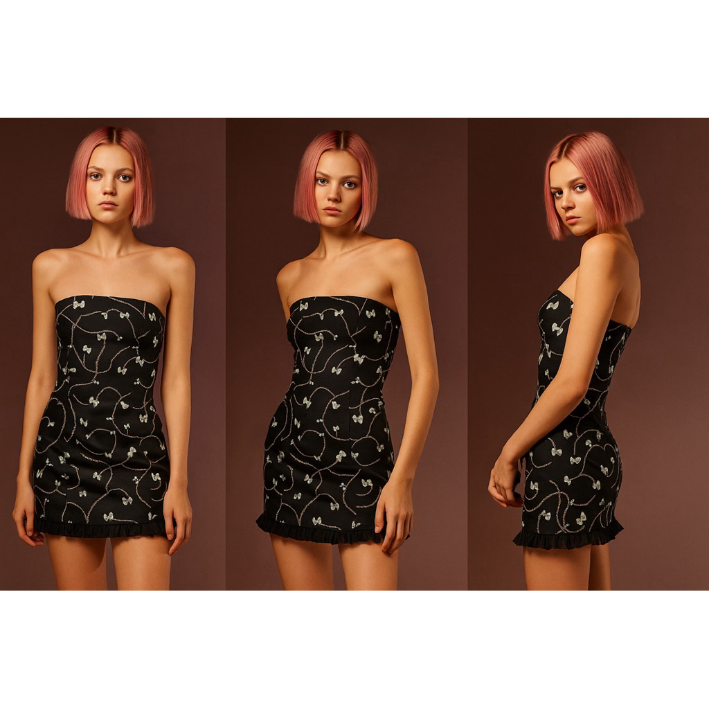 DRESS MINI TUBE DRESS SUMMER Y2K STYLE