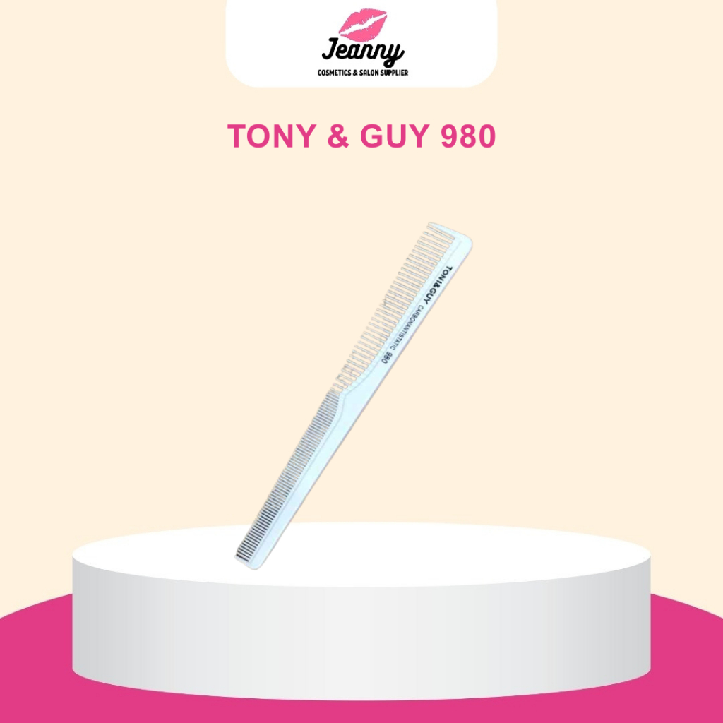 Tony & Guy White Cut Comb 980