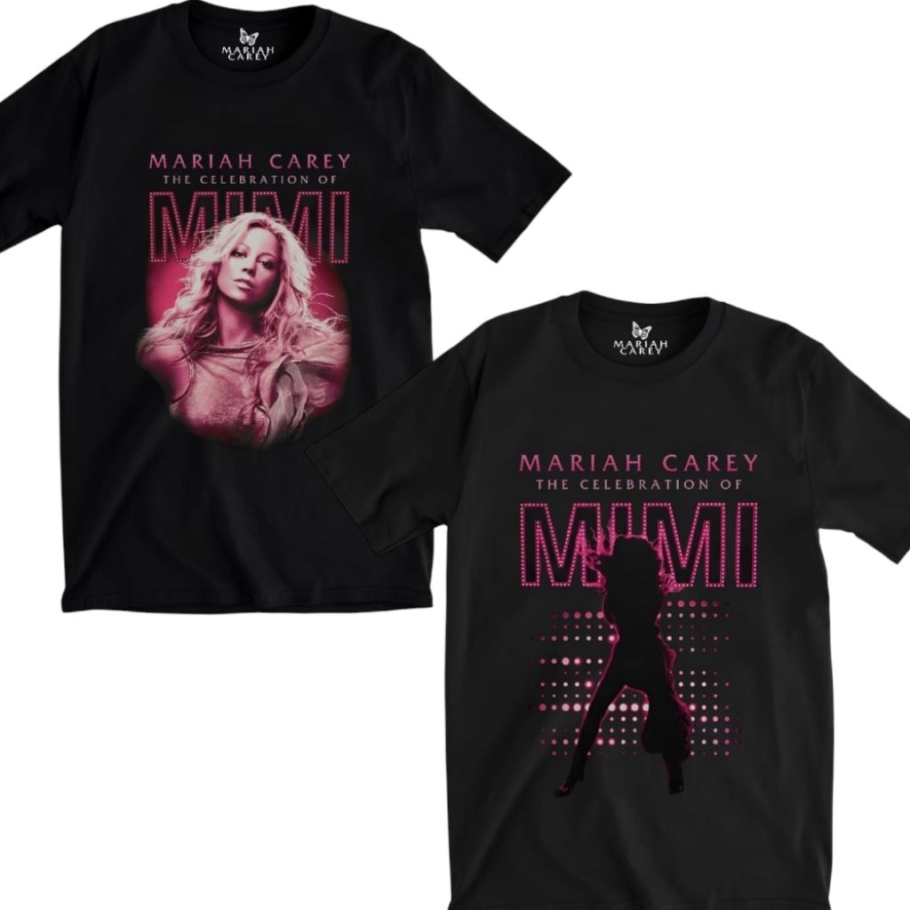 KATUN Mariah Carey T-shirt - Mariah Carey live in Indonesia T-shirt - เสื้อยืดเพลง - เสื้อยืดผ้าฝ้าย